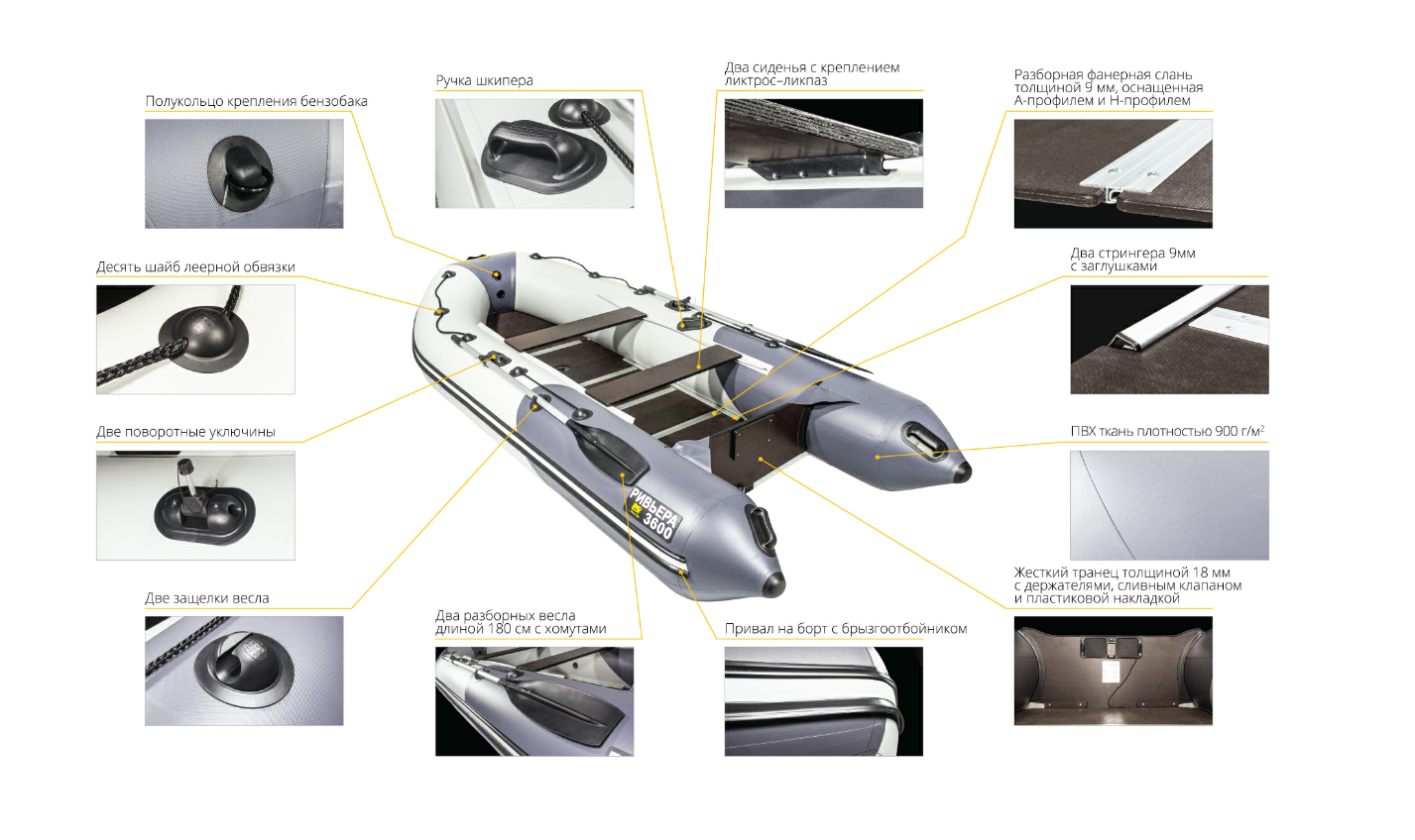 Лодка Ривьера Компакт 2900 СК в Нижневартовске