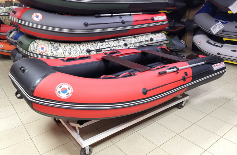 КОМПЛЕКТ Лодка MISHIMO PRO 350 + ЛОДОЧНЫЙ МОТОР MARLIN MP 9.9 (20) AMHS PRO в Нижневартовске