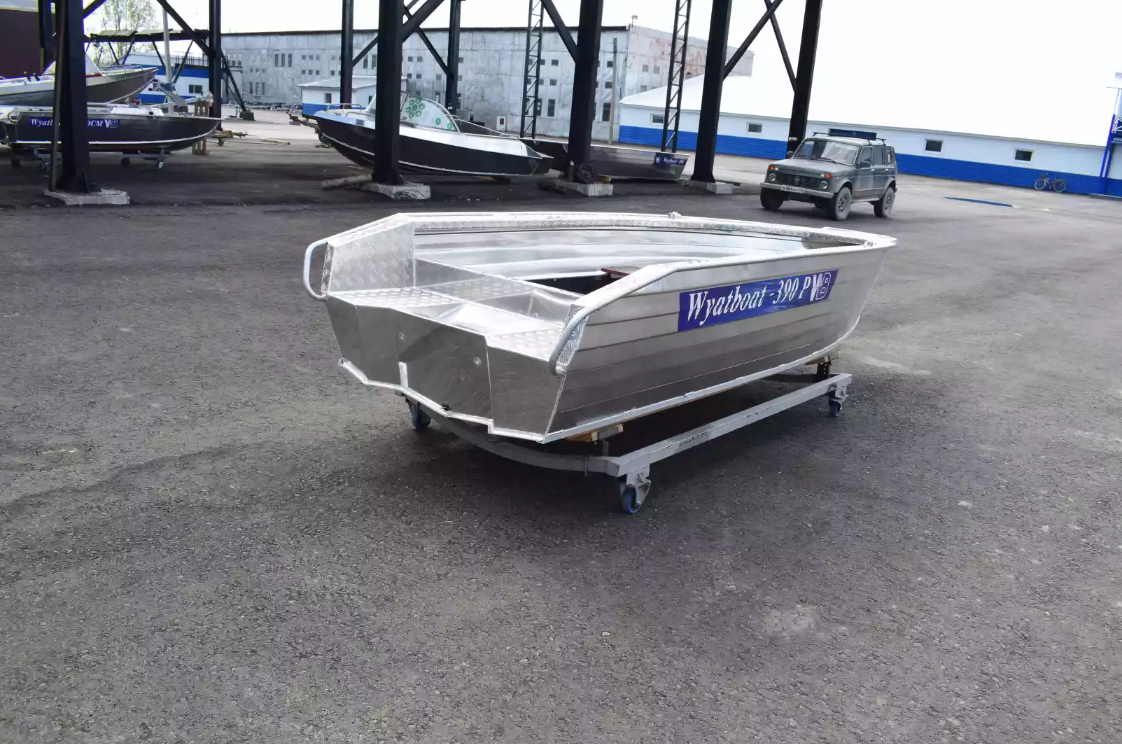 Алюминиевая лодка Wyatboat-390Р Увеличенный борт в Нижневартовске