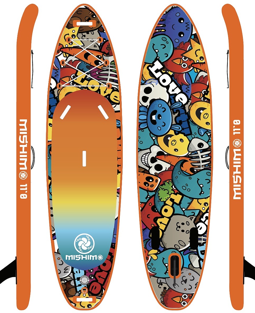 SUP (САП) Доска MISHIMO CRAZY-LINE 9.5’ (305см) в Нижневартовске
