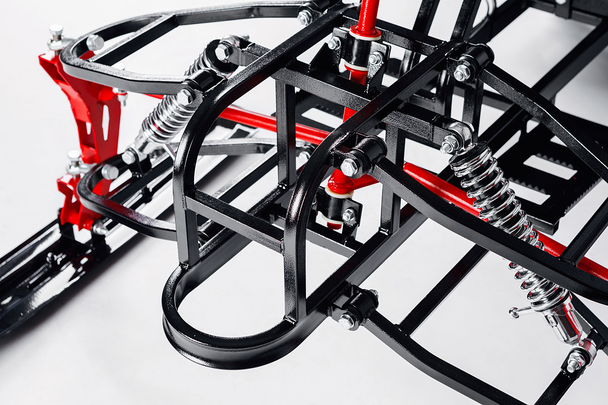 Лыжный модуль IKUDZO TERRAIN с подогревом ручек металлические лыжи в Нижневартовске