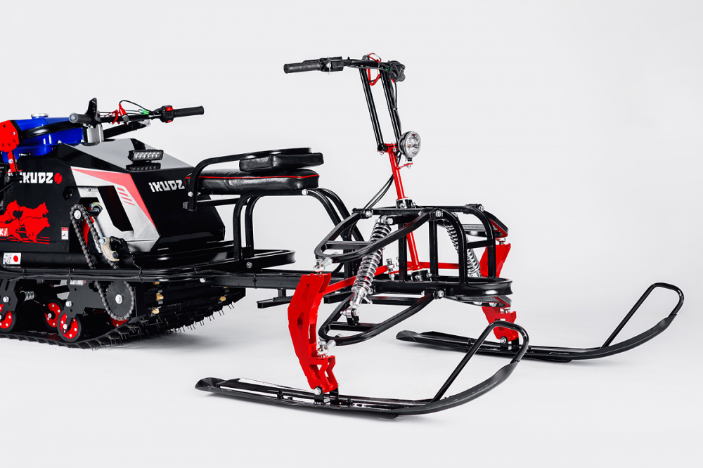 Лыжный модуль IKUDZO TERRAIN с подогревом ручек металлические лыжи в Нижневартовске