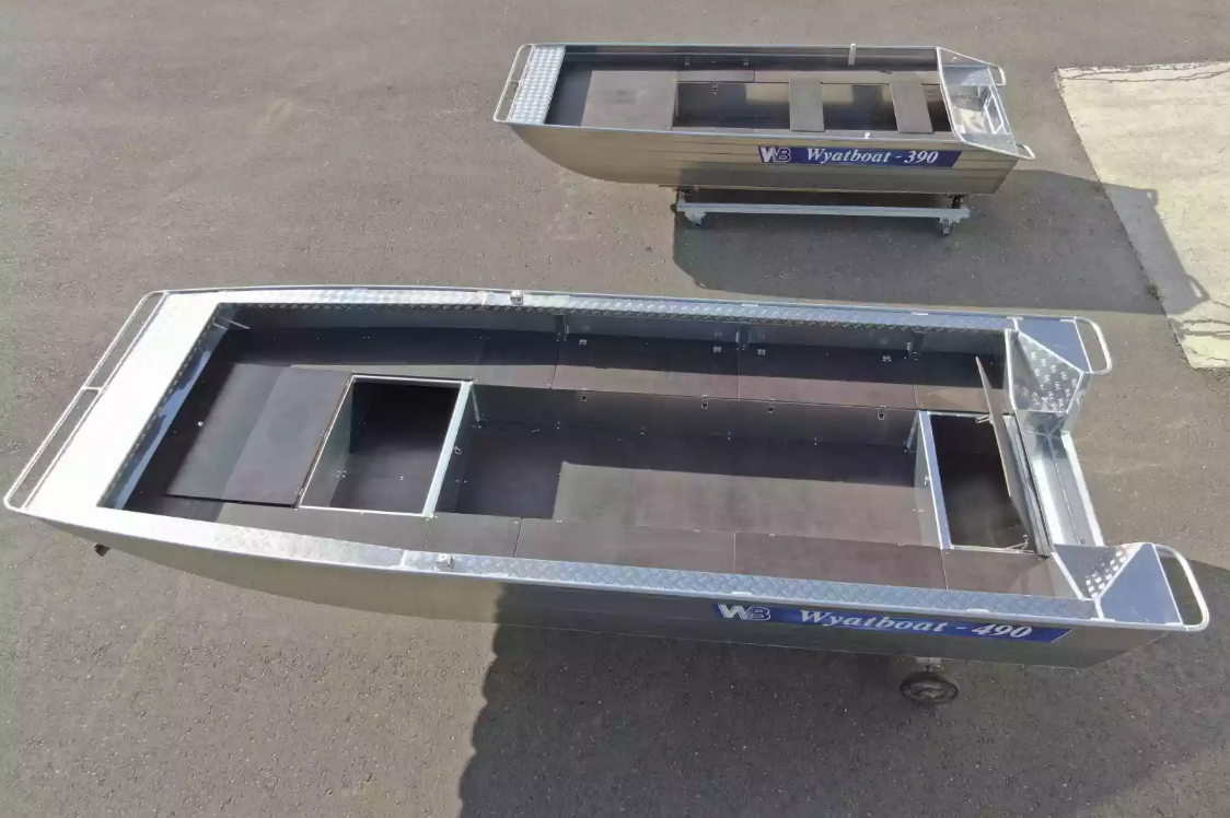 Алюминиевая лодка Wyatboat-490 Jonboat в Нижневартовске