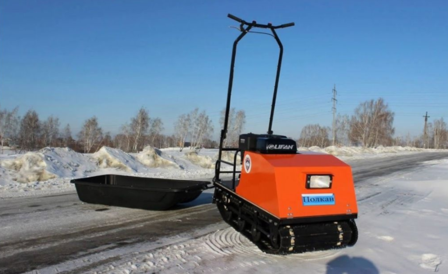 Мотобуксировщик Полкан мини 500К 15 л.с. в Нижневартовске