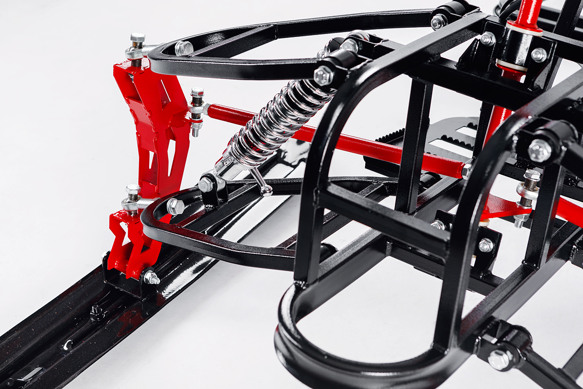 Лыжный модуль IKUDZO TERRAIN с подогревом ручек металлические лыжи в Нижневартовске