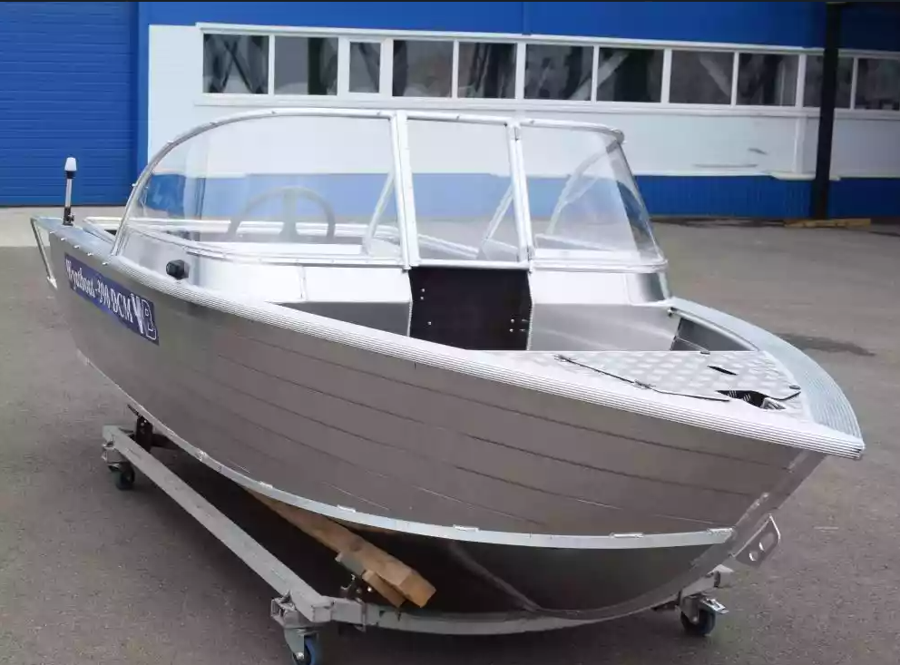 Алюминиевая лодка Wyatboat-390 DCM Увеличенный борт в Нижневартовске