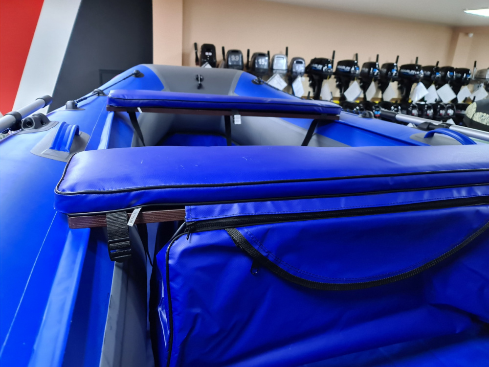 КОМПЛЕКТ МЯГКИХ НАКЛАДОК С СУМКОЙ ДЛЯ ЛОДОК 90Х20 СИНИЙ в Нижневартовске