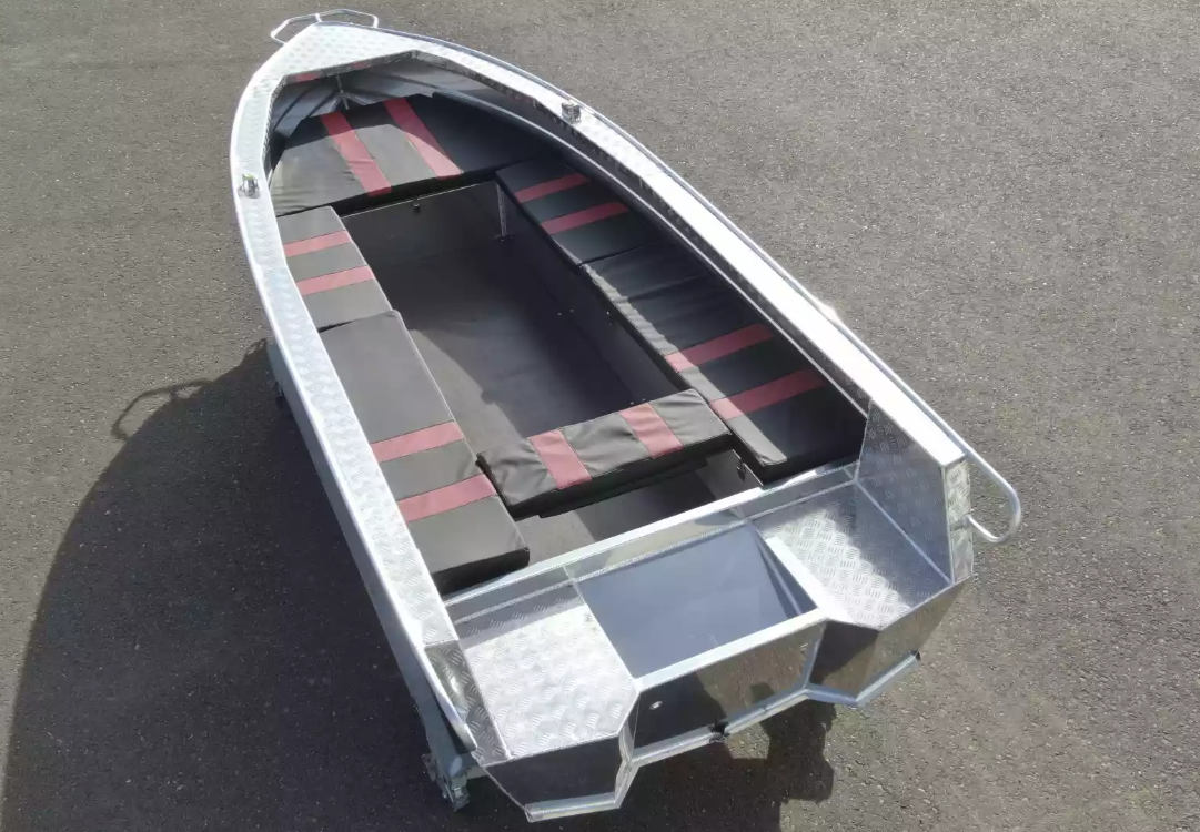 Алюминиевая лодка Wyatboat-390РМ увеличенный борт в Нижневартовске