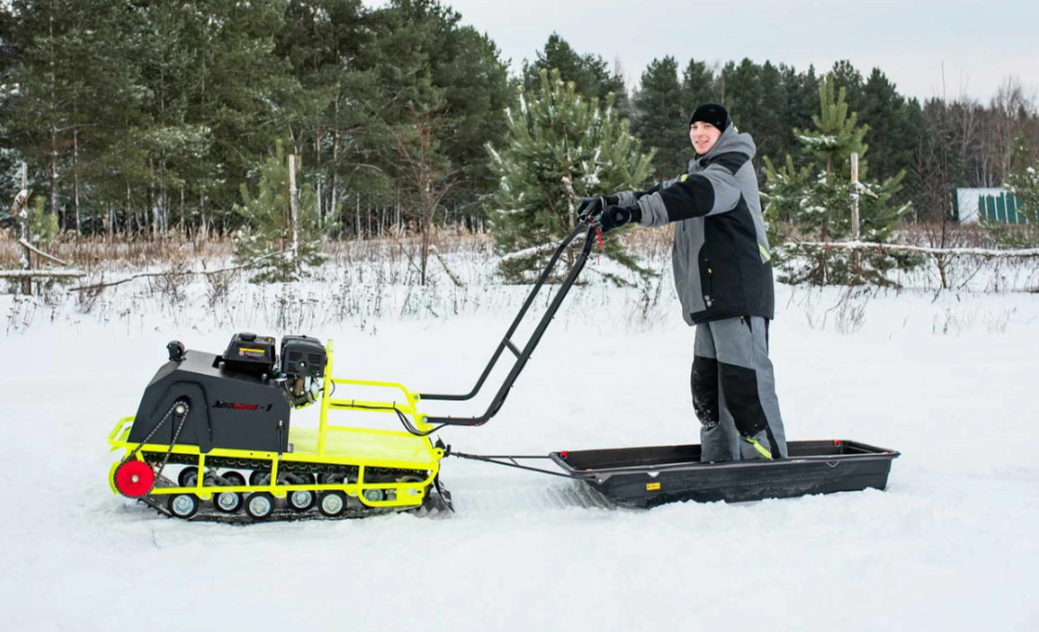 Мотобуксировщик Бурлак ХОЗЯИН-1 (капот металл) в Нижневартовске