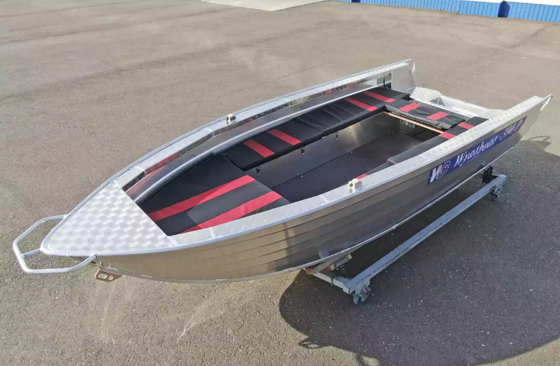 Алюминиевая лодка Wyatboat-390РМ увеличенный борт в Нижневартовске
