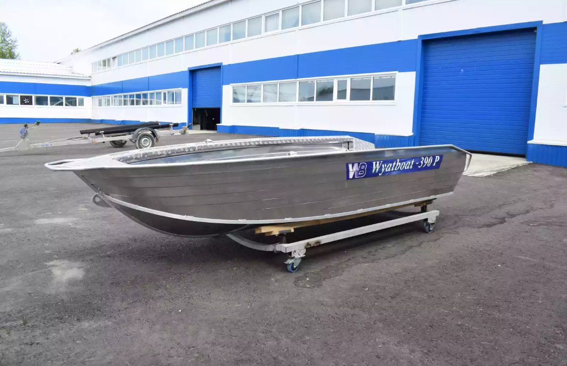 Алюминиевая лодка Wyatboat-390Р Увеличенный борт в Нижневартовске
