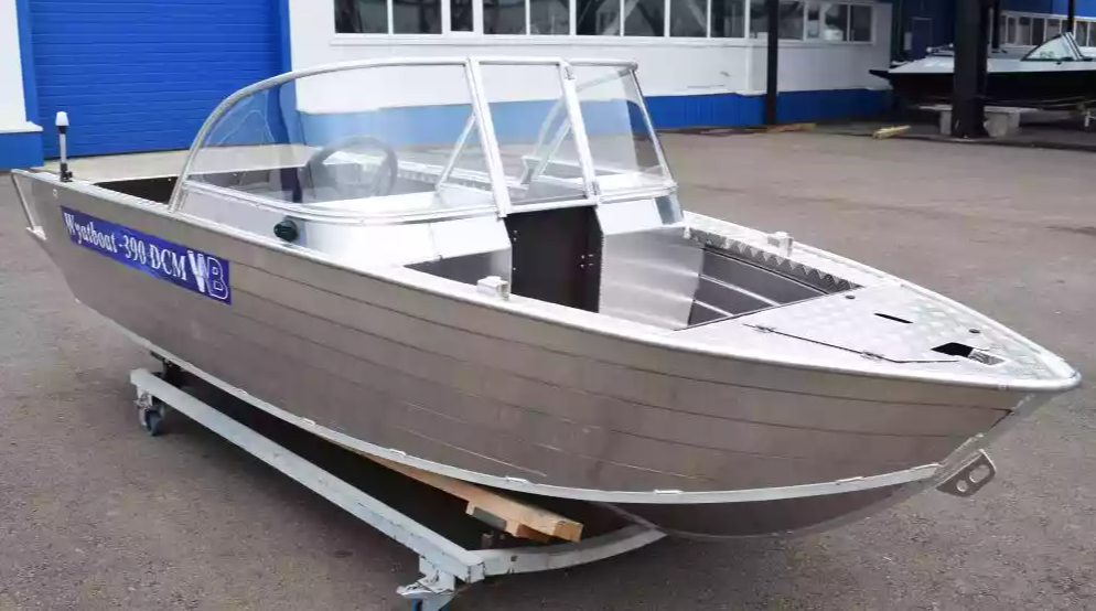 Алюминиевая лодка Wyatboat-390 DCM Увеличенный борт в Нижневартовске