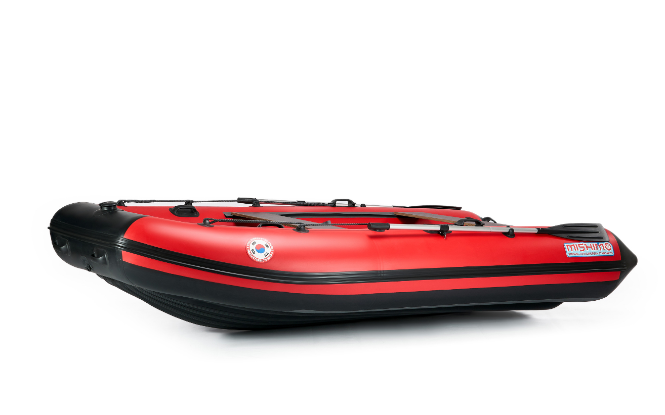 КОМПЛЕКТ ЛОДКА MISHIMO RAPID 380 PRO+ ЛОДОЧНЫЙ МОТОР MARLIN MP 9.9 (20) AMHS PROLINE FORCE в Нижневартовске