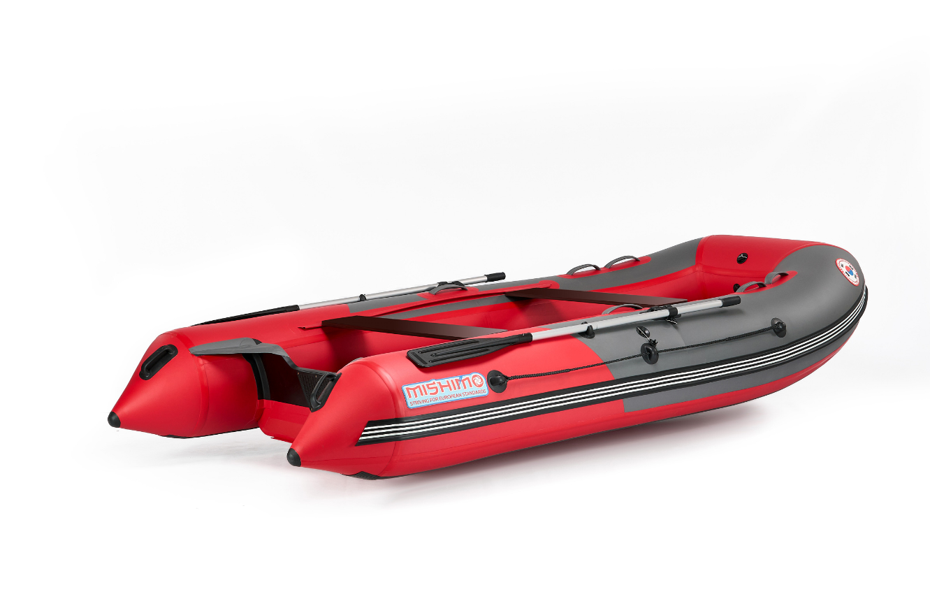 КОМПЛЕКТ ЛОДКА MISHIMO PRO 350 + ЛОДОЧНЫЙ МОТОР MARLIN MP 9.9 (15) AMHS PROLINE в Нижневартовске