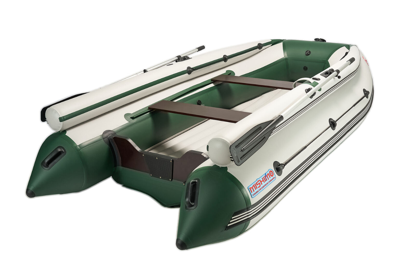 КОМПЛЕКТ ЛОДКА MISHIMO FAMILY LITE 370 + МОТОР MARLIN MP 9.9 AMHS PROLINE FORCE в Нижневартовске