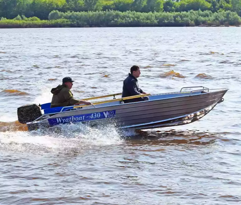 Алюминиевая лодка  Wyatboat-430М в Нижневартовске