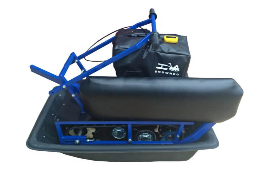 Мини-мотобуксировщик Альбатрос-М с фарой в Нижневартовске