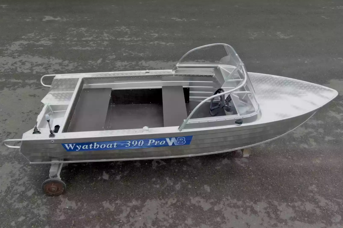 Алюминиевая лодка Wyatboat-390 Pro в Нижневартовске