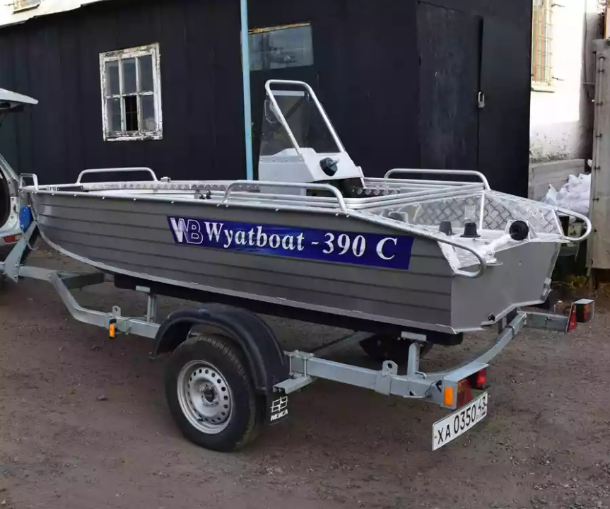 Алюминиевая лодка Wyatboat-390 C в Нижневартовске