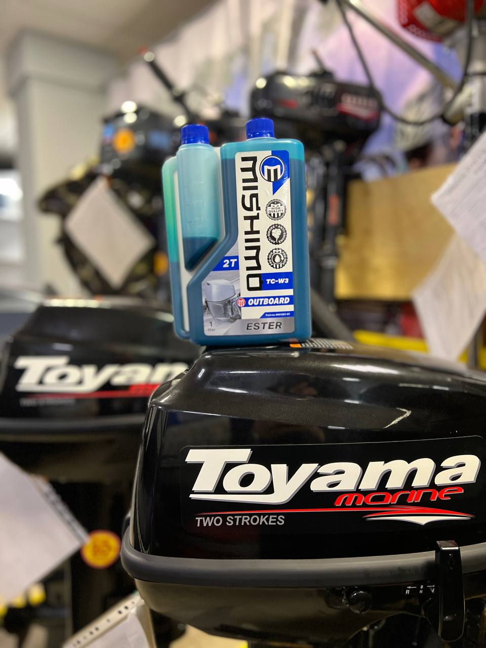 Масло MISHIMO 2T OUTBOARD (ESTER) полусинтетика 1 л в Нижневартовске