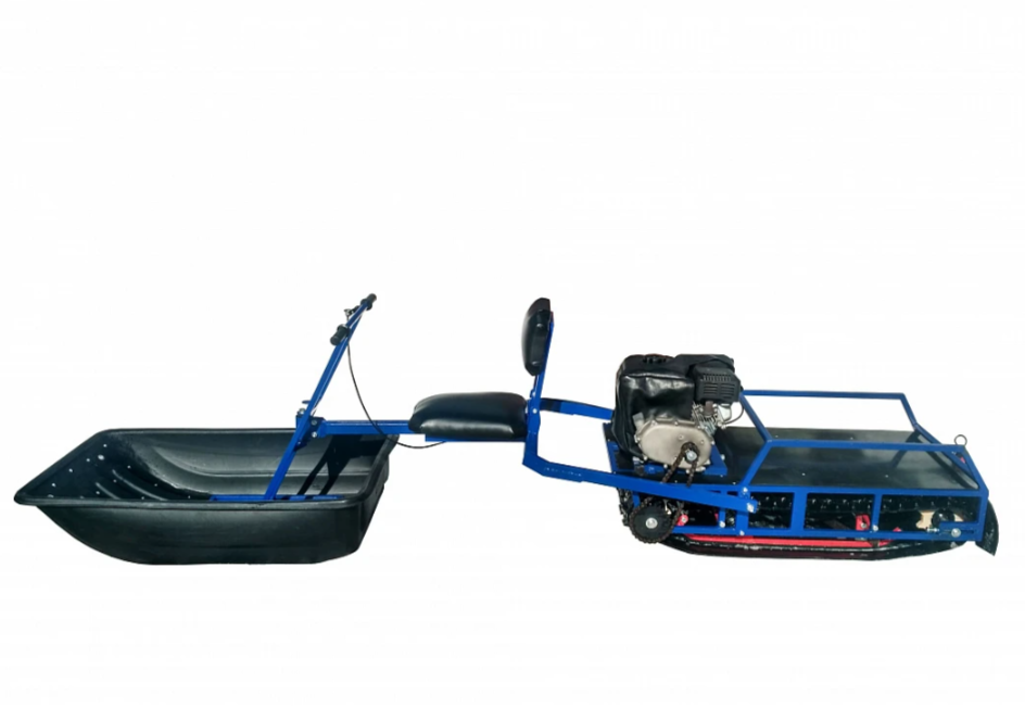 Мотобуксировщик толкач Альбатрос-XL8 с модулем. С фарой, склизы в Нижневартовске