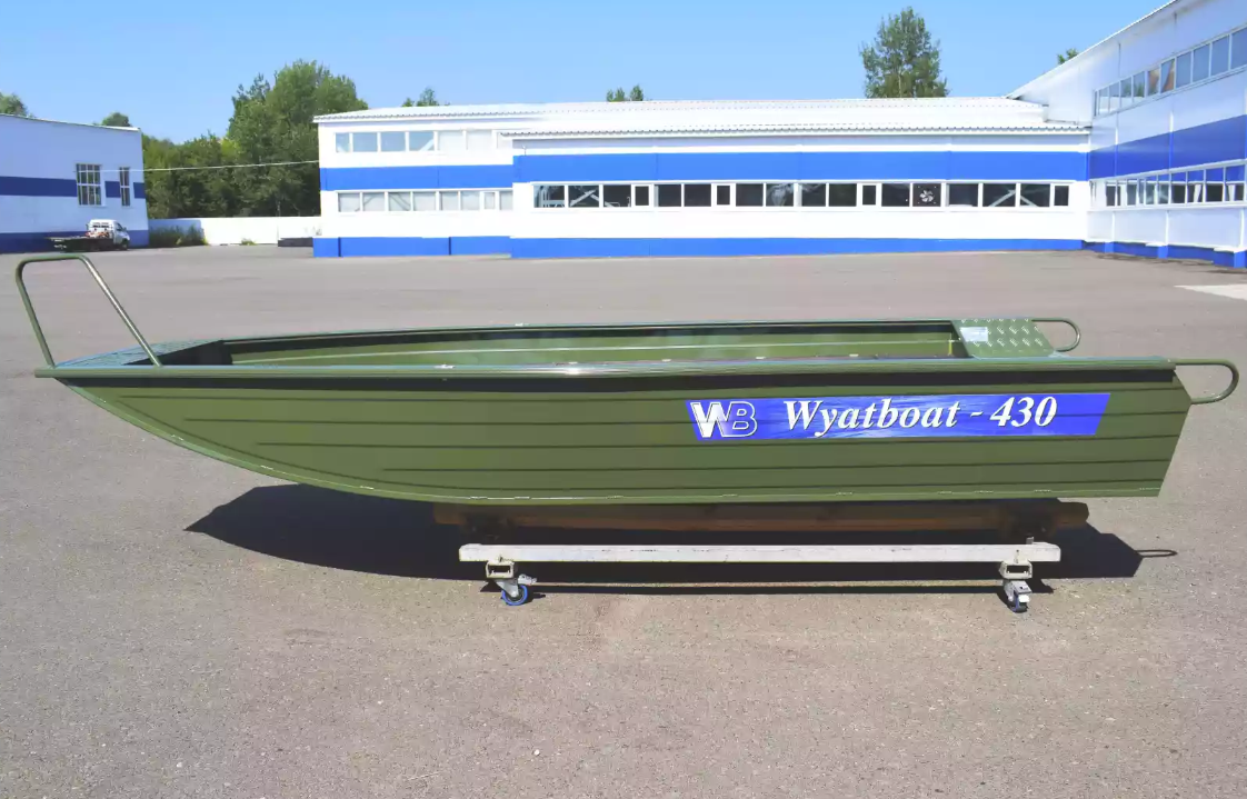 Алюминиевая лодка  Wyatboat-430 Master Fish в Нижневартовске