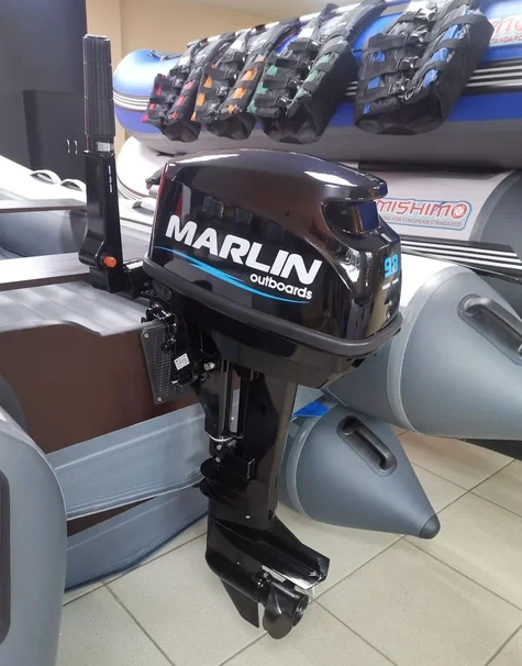 КОМПЛЕКТ ЛОДКА MISHIMO LITE 350 + МОТОР 9,8 Л.С. в Нижневартовске