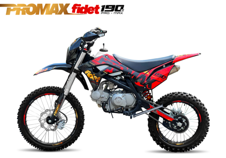 Мотоцикл (питбайк) PROMAX FIDET (ФАЙДЕТ) 190E MAX PRO LUX 19/16 в Нижневартовске
