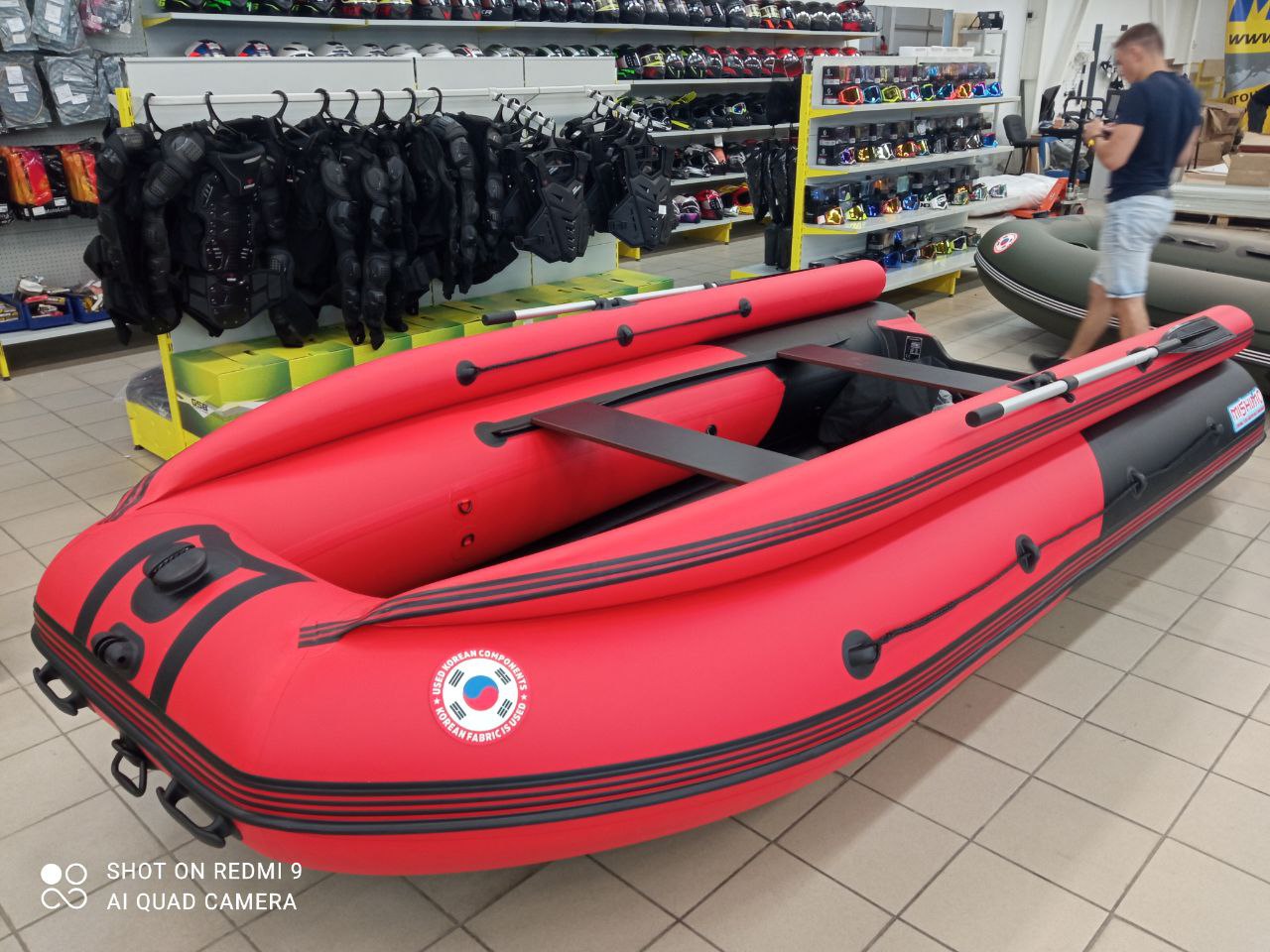 Лодка MISHIMO RIVER FJET PRO 410  под водомет в Нижневартовске