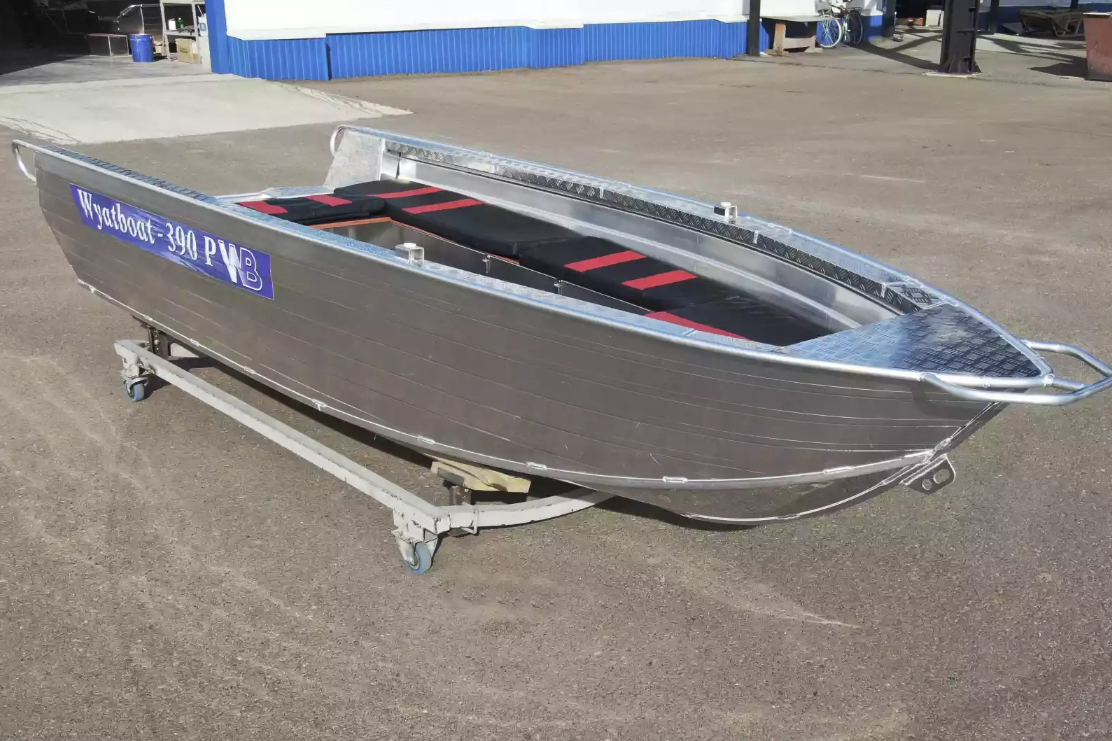 Алюминиевая лодка Wyatboat-390РМ увеличенный борт в Нижневартовске