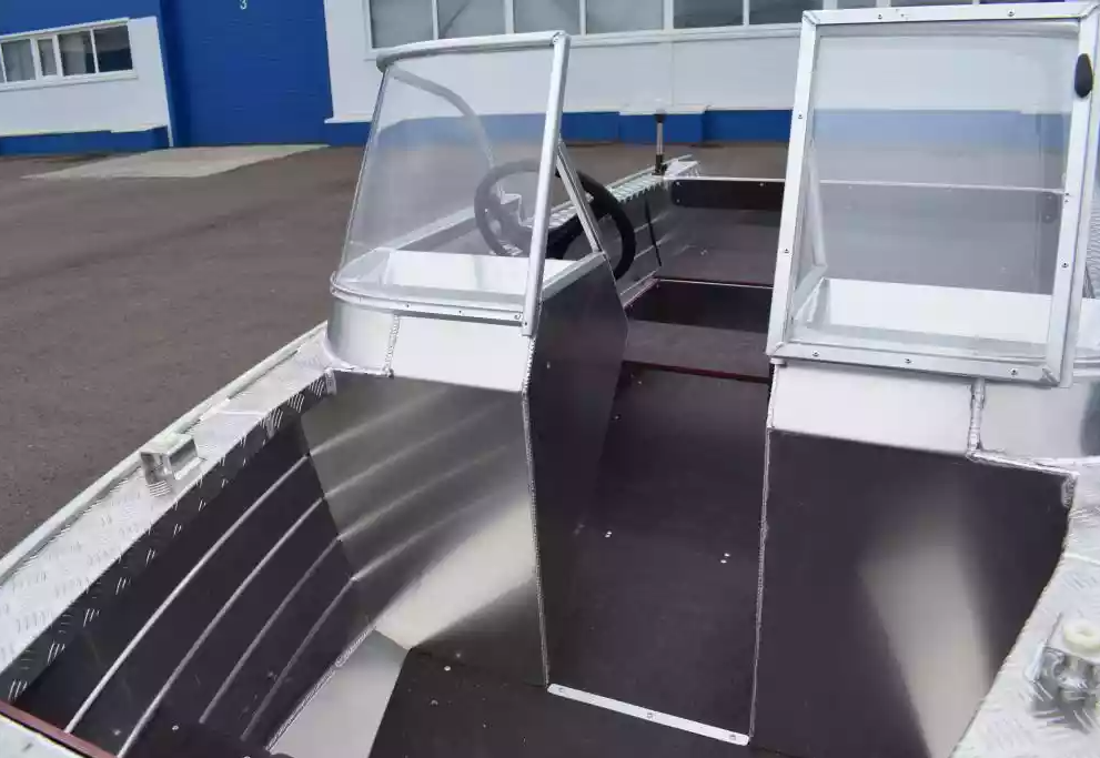 Алюминиевая лодка Wyatboat-390 DCM Увеличенный борт в Нижневартовске