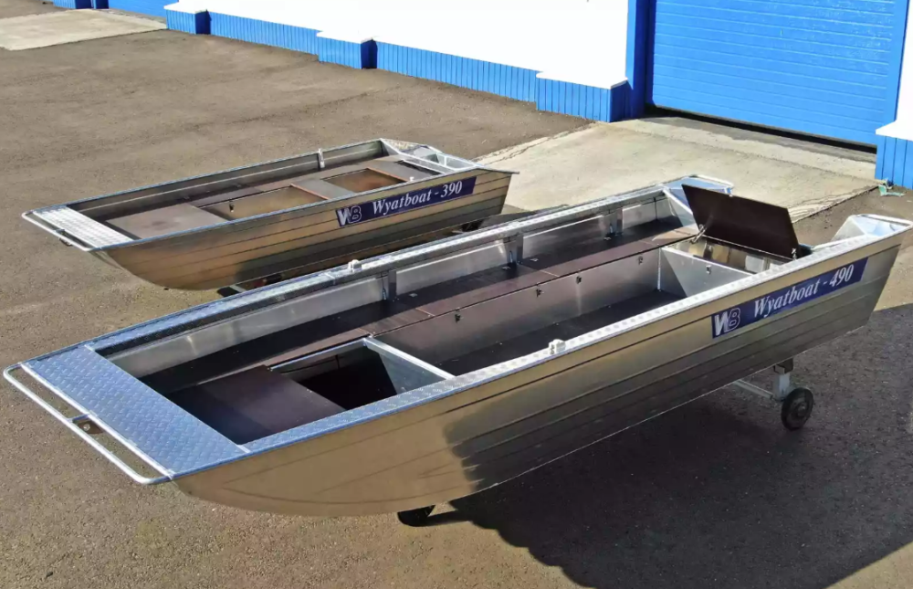Алюминиевая лодка Wyatboat-490 Jonboat в Нижневартовске