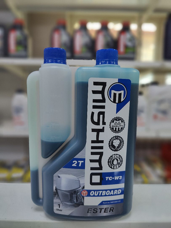 Масло MISHIMO 2T OUTBOARD (ESTER) полусинтетика 1 л в Нижневартовске
