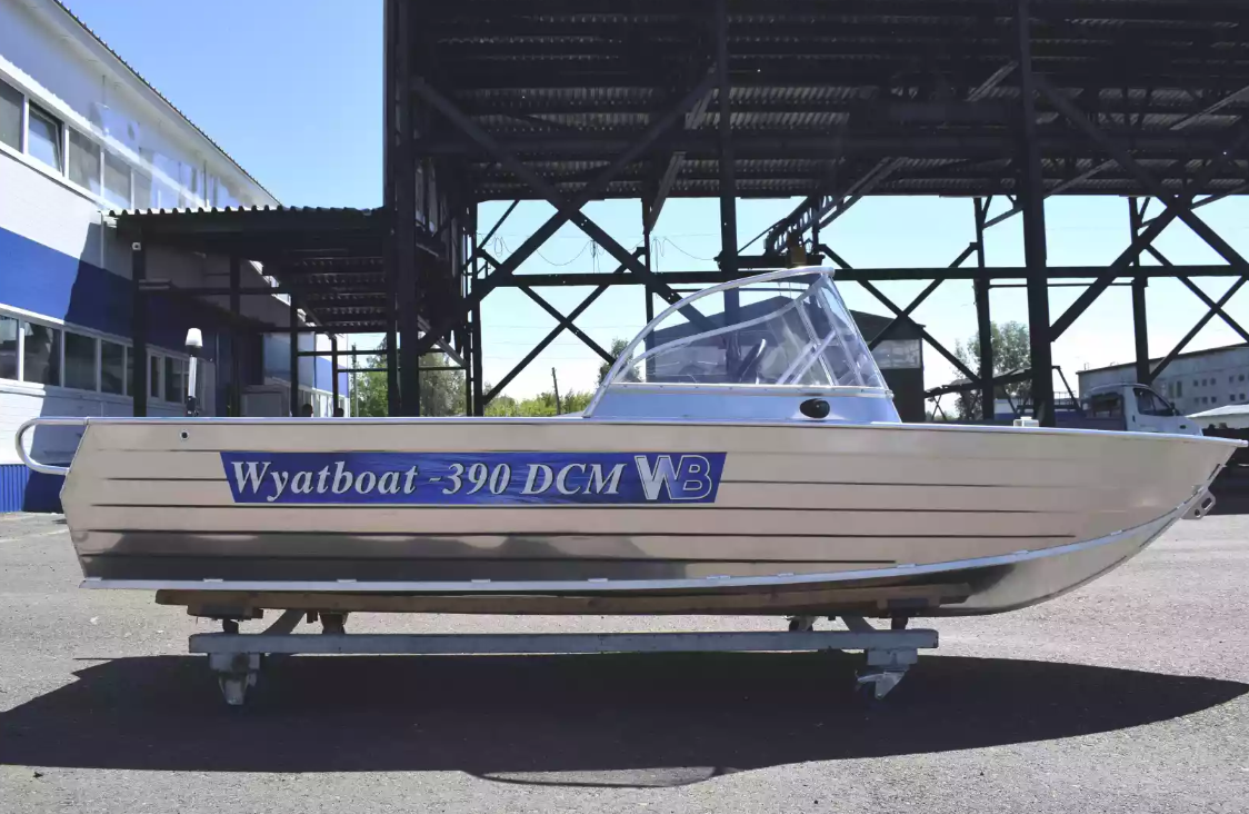 Алюминиевая лодка Wyatboat-390 DCM в Нижневартовске