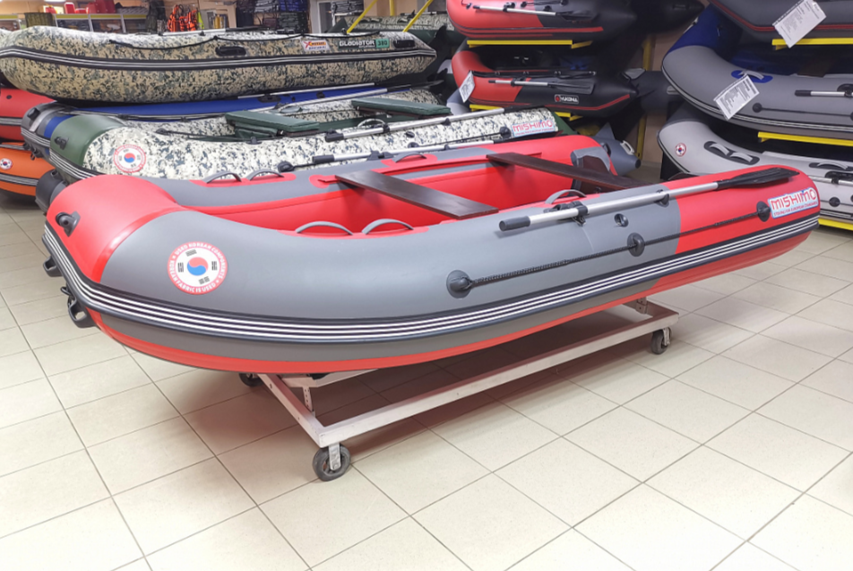КОМПЛЕКТ Лодка MISHIMO PRO 350 + ЛОДОЧНЫЙ МОТОР MARLIN MP 9.9 (20) AMHS PRO в Нижневартовске
