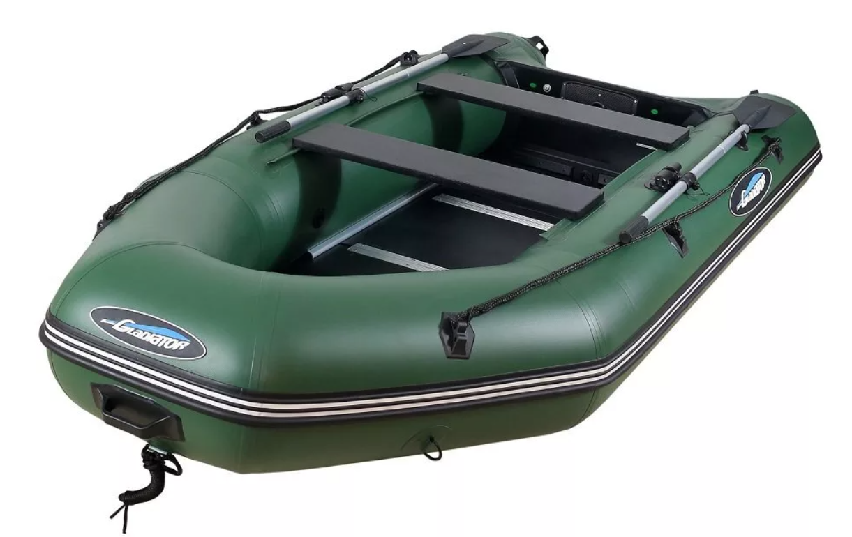 МОТОРНО-ГРЕБНАЯ ЛОДКА ПВХ GLADIATOR A 320 ТК С ФАНЕРНЫМ ПОЛОМ в Нижневартовске