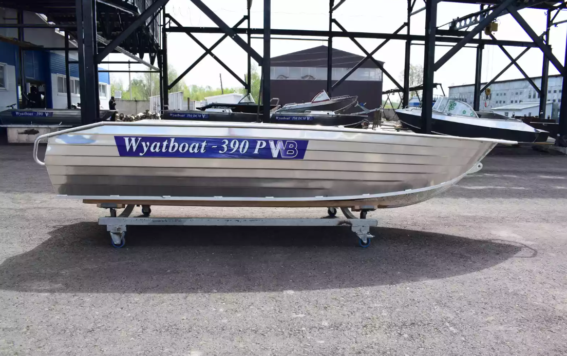 Алюминиевая лодка Wyatboat-390Р Увеличенный борт в Нижневартовске