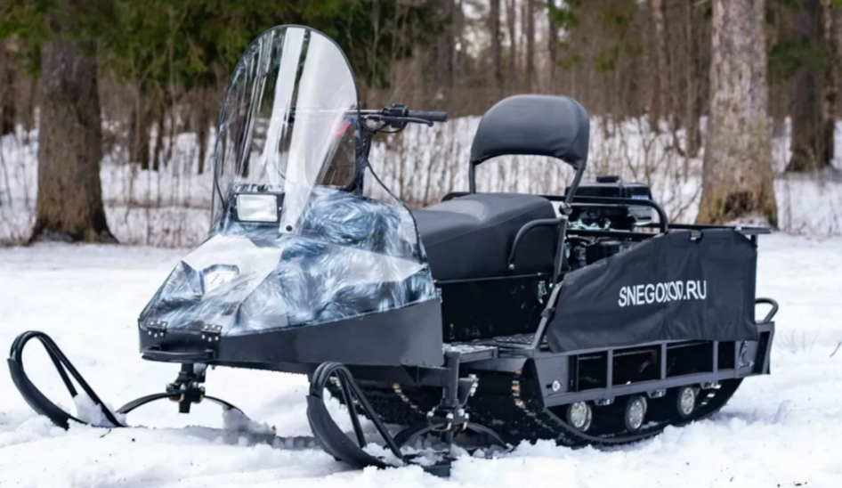 Миниснегоход Егерь Экспедитор 20 л.с. , реверс, тормоз, капот белый в Нижневартовске