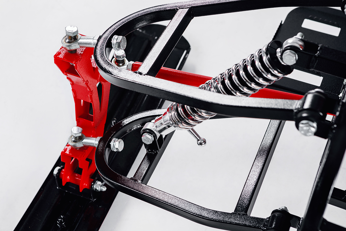 Лыжный модуль IKUDZO TERRAIN с подогревом ручек металлические лыжи в Нижневартовске