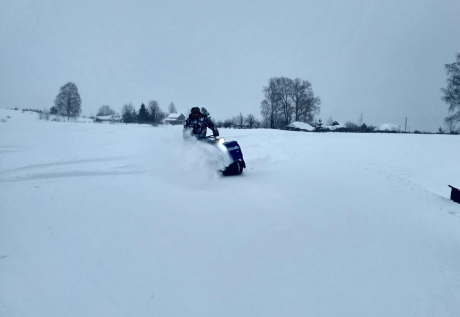 Мотобуксировщик Альбатрос-XLV 15 тележки, 1450 мм в Нижневартовске