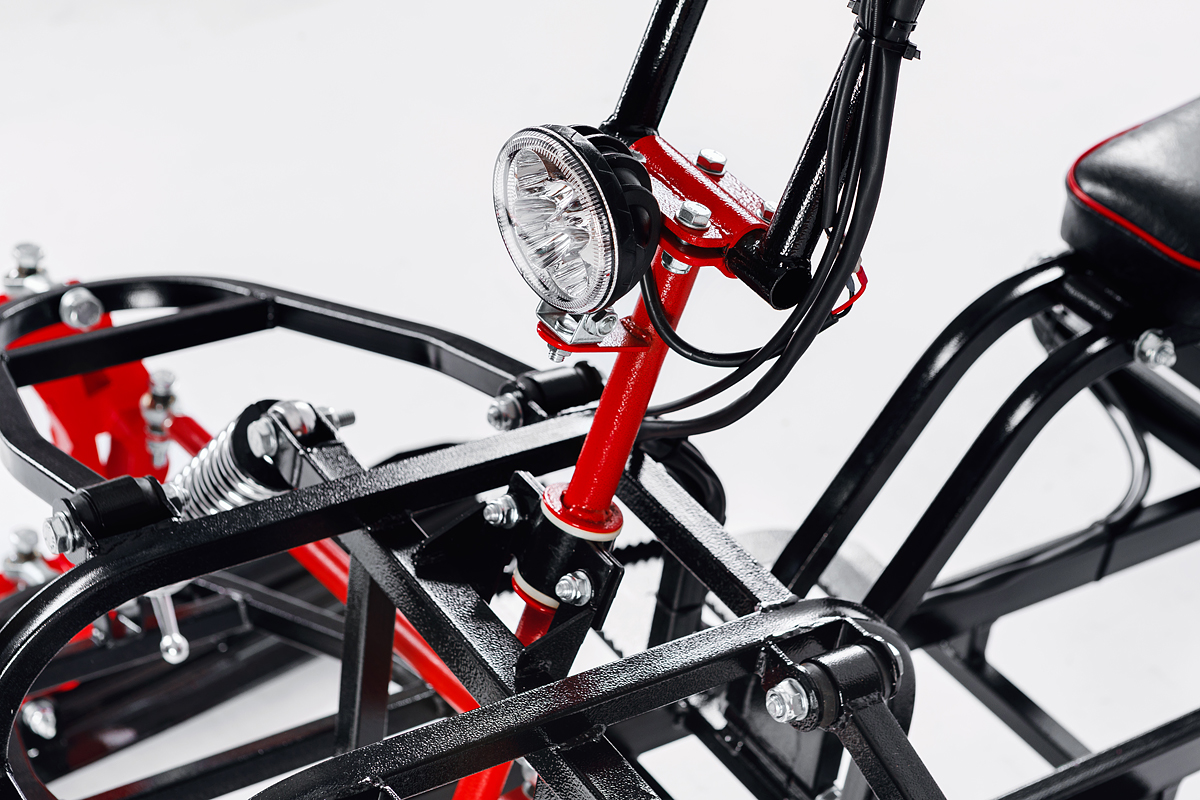 Лыжный модуль IKUDZO TERRAIN с подогревом ручек металлические лыжи в Нижневартовске