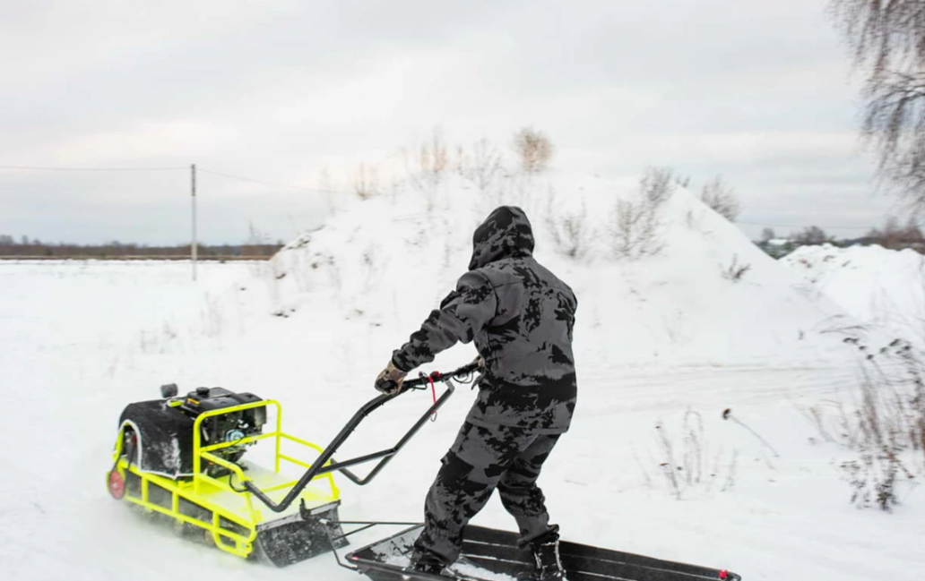Мотобуксировщик Бурлак ХОЗЯИН-1 (капот металл) в Нижневартовске