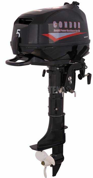Лодочный мотор Condor F5HS без бака 12 л. в Нижневартовске