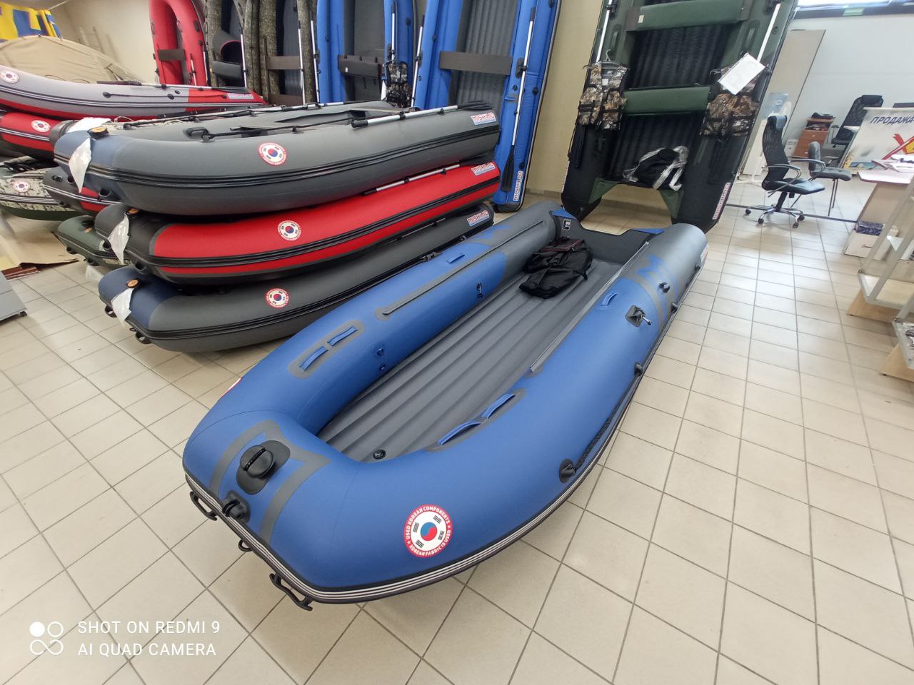 Лодка MISHIMO RIVER JET 390 под водомет в Нижневартовске