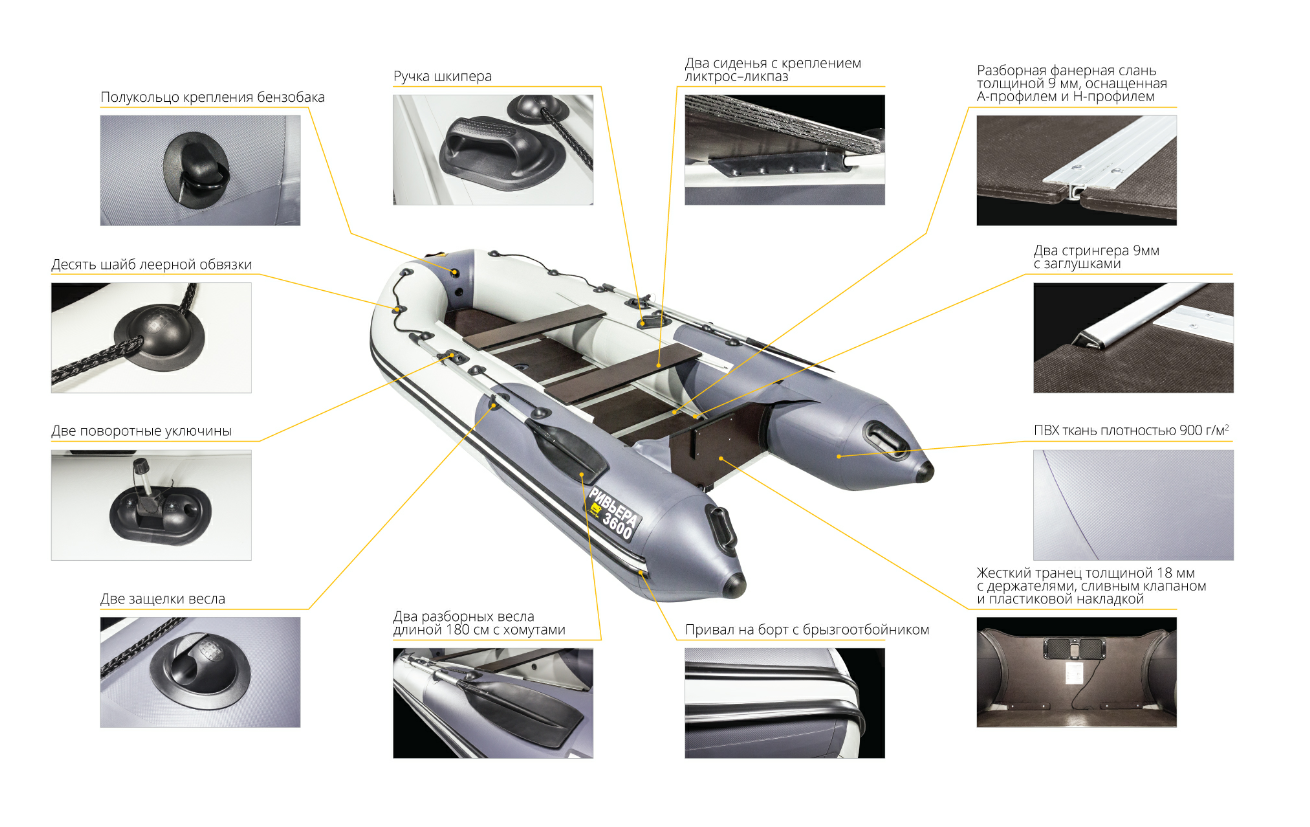 Лодка Ривьера Компакт 3600 СК в Нижневартовске