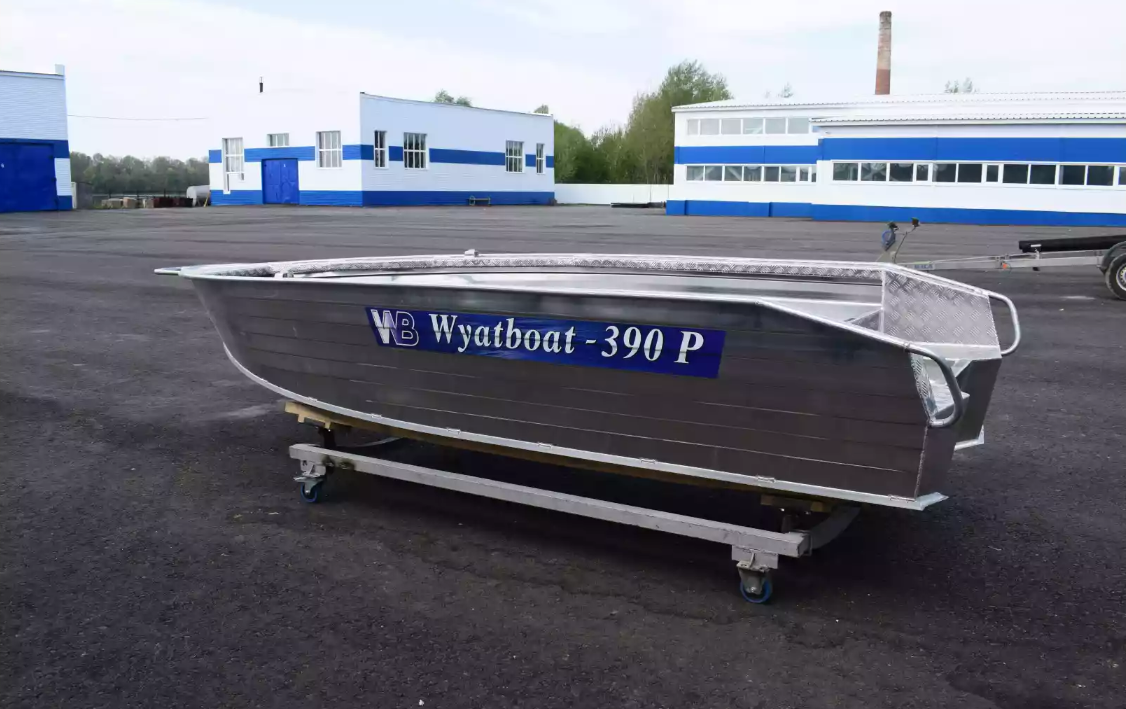 Алюминиевая лодка Wyatboat-390Р Увеличенный борт в Нижневартовске