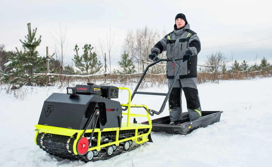 Мотобуксировщик Бурлак ХОЗЯИН-1 (капот металл) в Нижневартовске