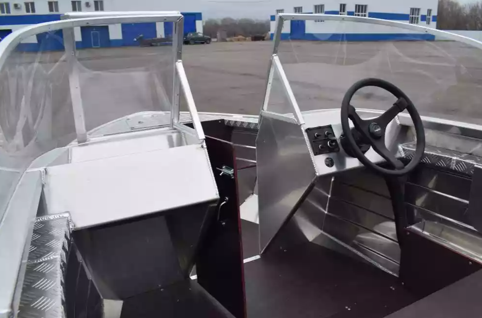 Алюминиевая лодка Wyatboat-390 DCM Увеличенный борт в Нижневартовске