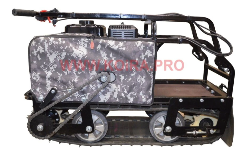 Мини мотобуксировщик КОЙРА "Вжик" (107 см) 7 л/с с ручным стартером в Нижневартовске