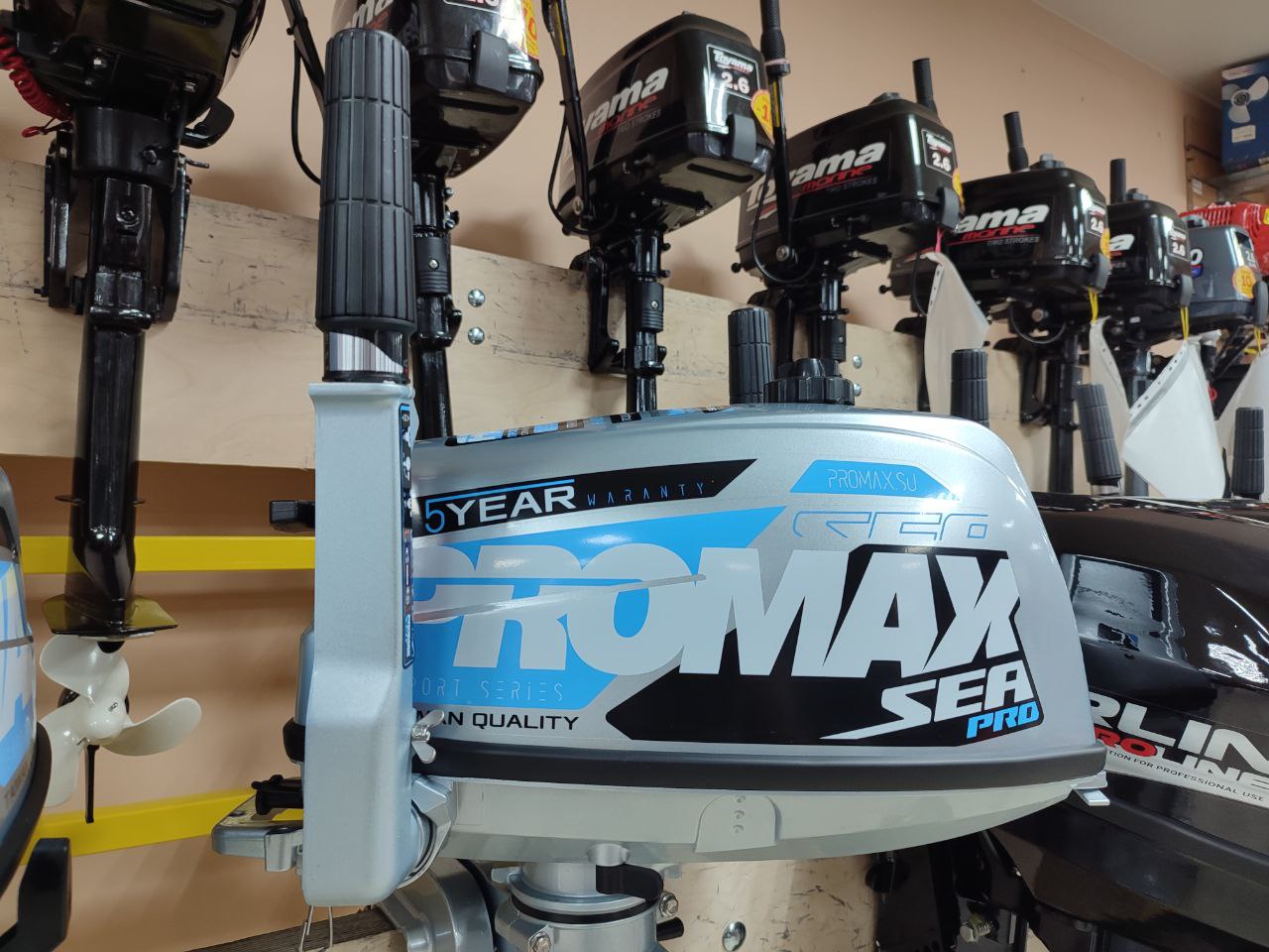 Лодочный мотор PROMAX SP5FHS (внешний бак 12 л) в Нижневартовске